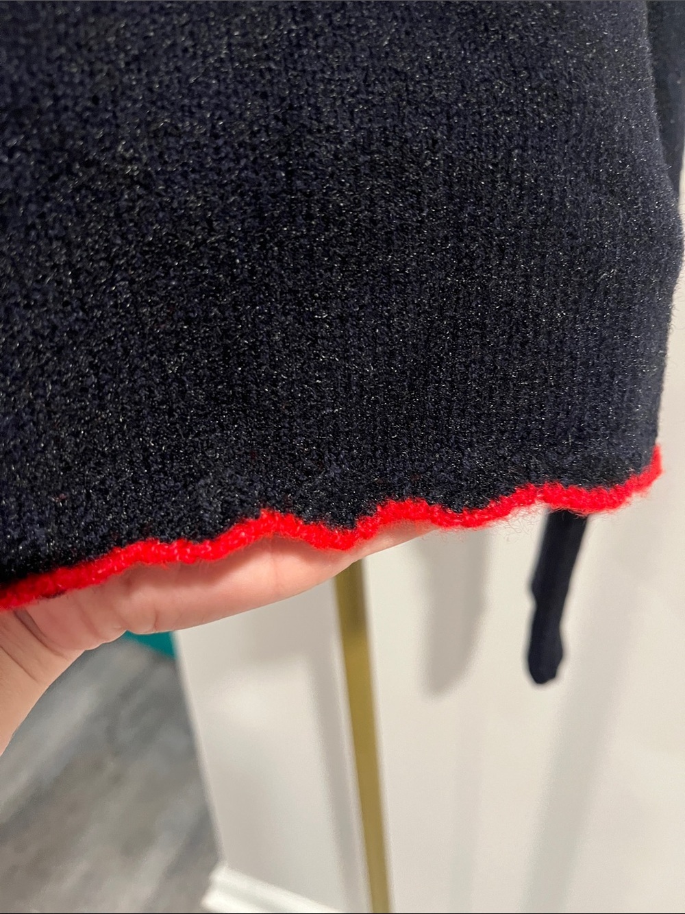 FREE PEOPLE NWT Nonna Knit Cardi / Midnight Bloom Combo - Picture 11 of 12